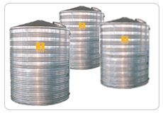 不銹鋼圓型水箱